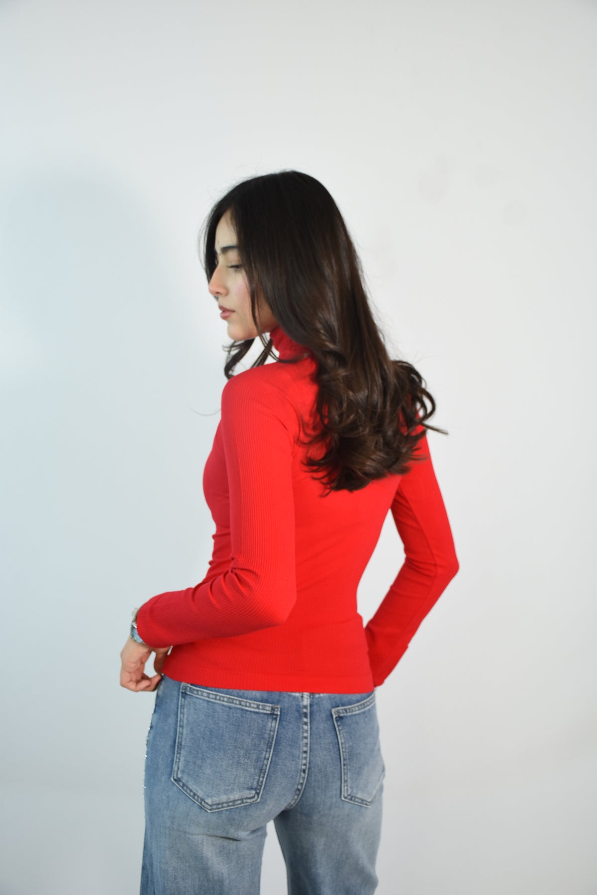 Blusa cuello de tortuga