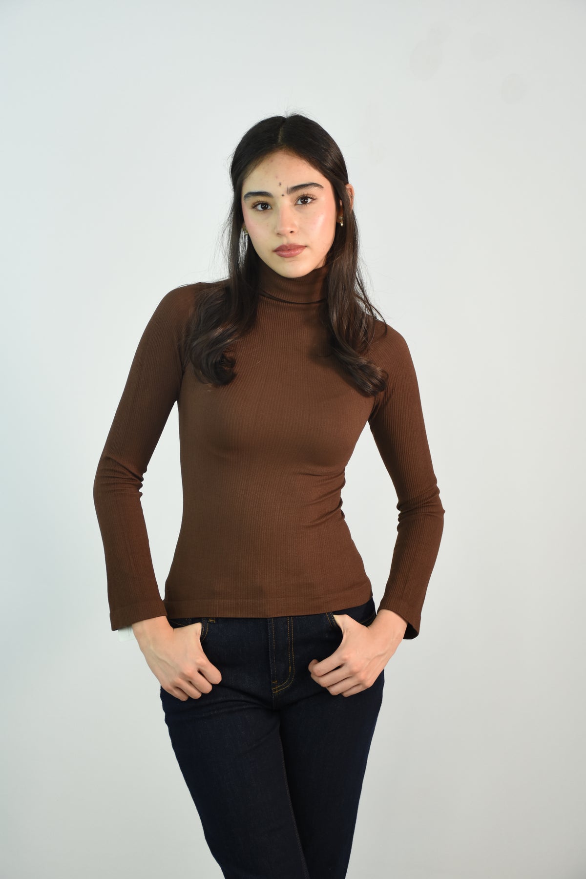 Blusa cuello de tortuga