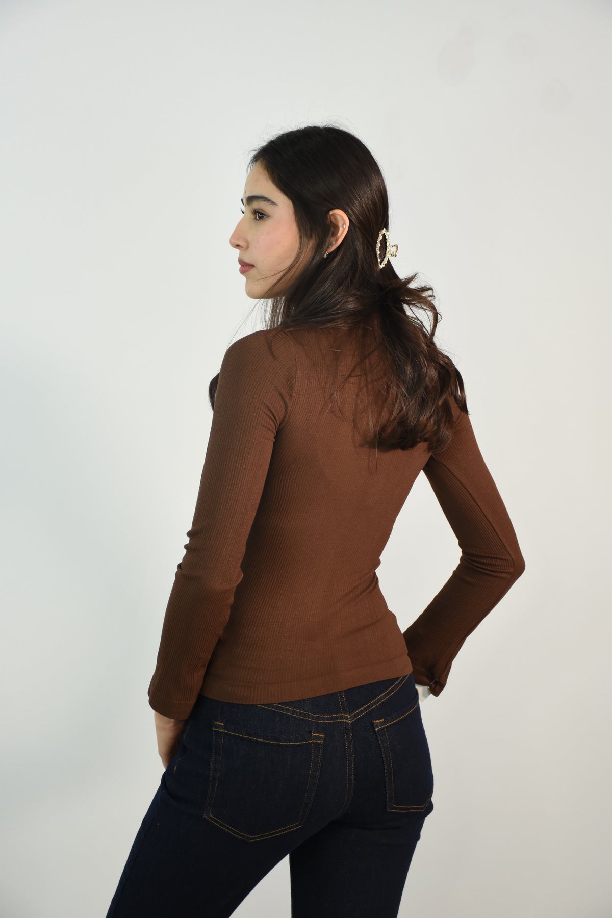 Blusa cuello de tortuga