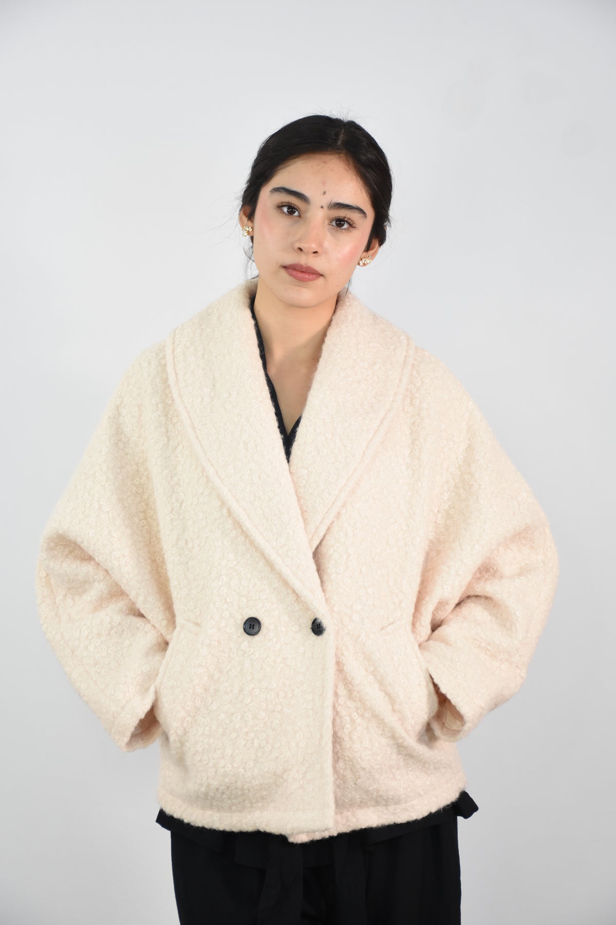 Abrigo estilo Teddy