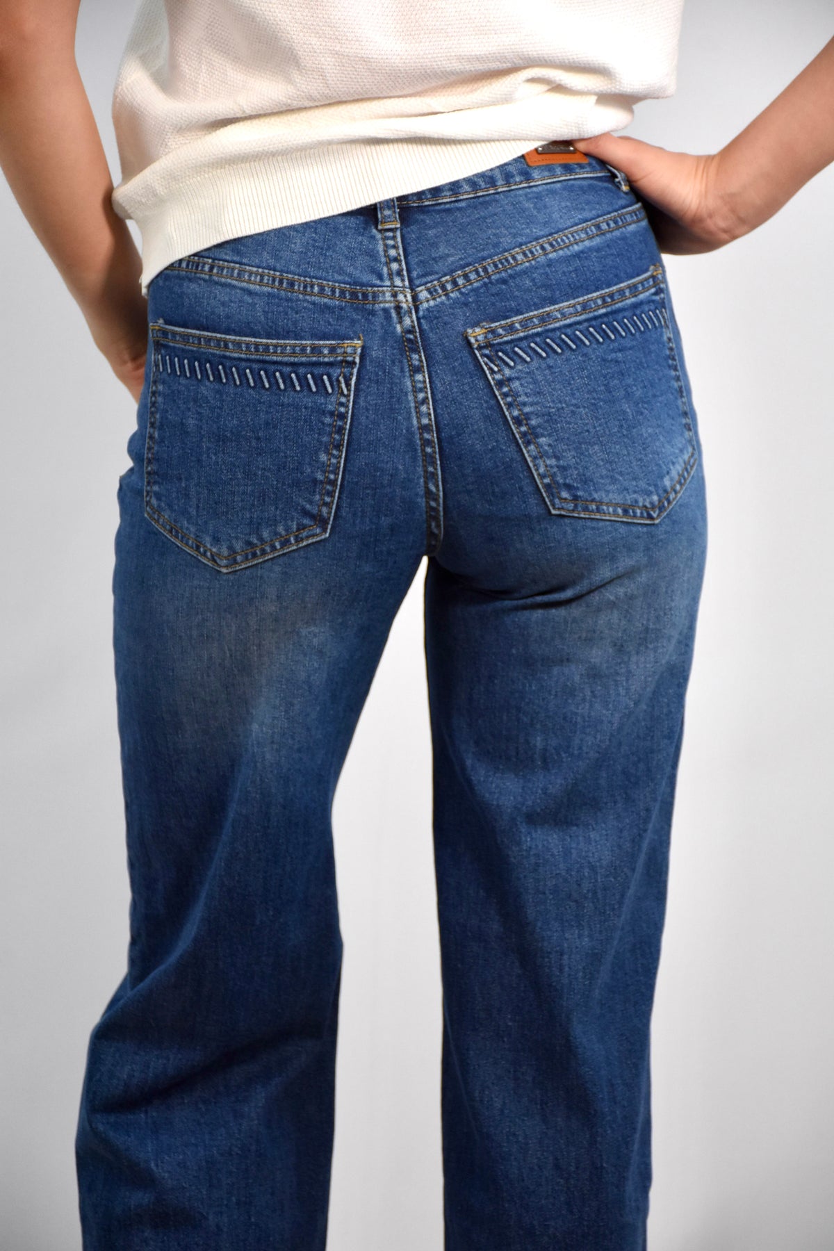 Jeans Wide Leg + faja